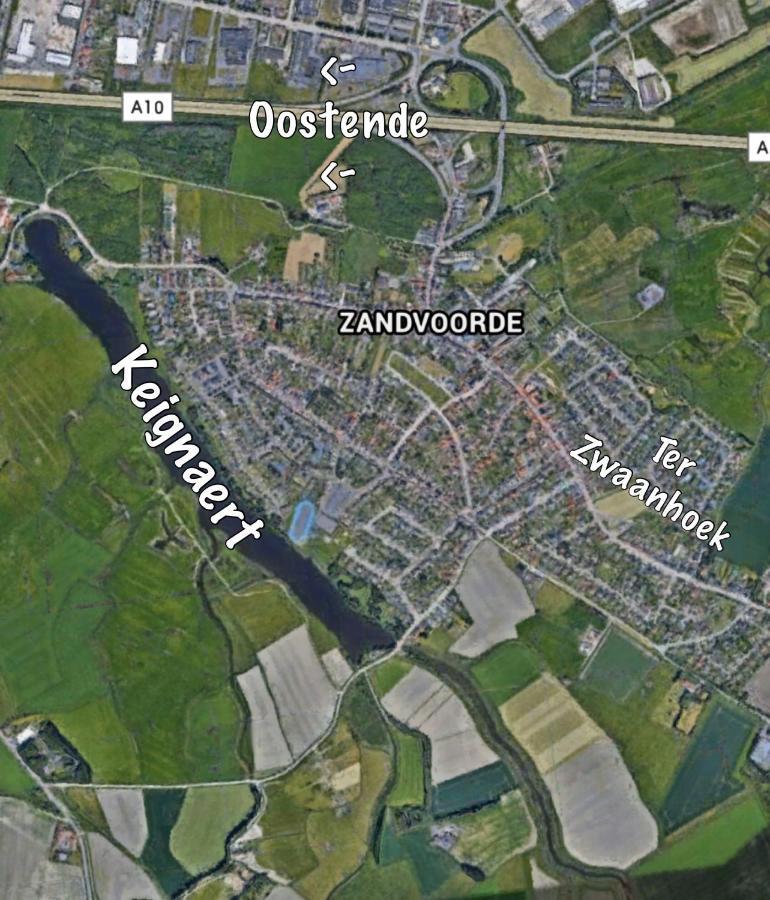 Ter Zwaanhoek Villa Oostende Bagian luar foto